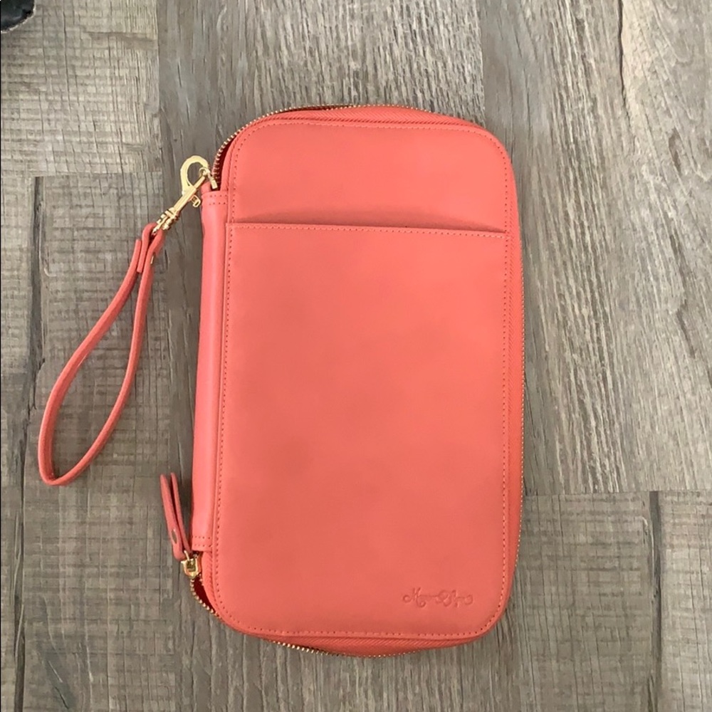 House of Flynn Pink Travelers Wallet
